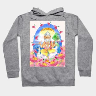 indian god brahma Hoodie